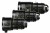 Zestaw DZOFILM Pictor Zoom 12-25/20-55/50-125 mm T2.8 czarny