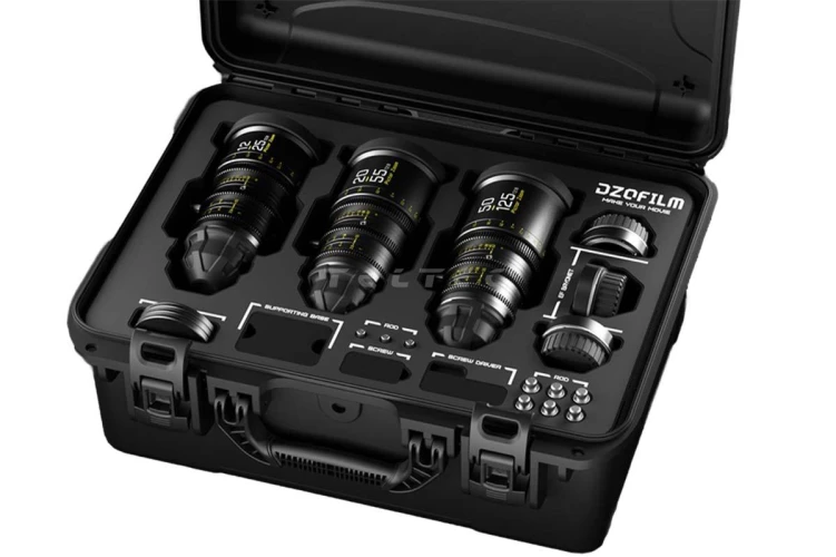 Zestaw DZOFILM Pictor Zoom 12-25/20-55/50-125 mm T2.8 czarny