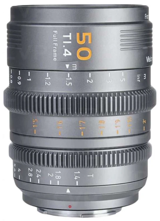 Obiektyw Sirui Vision Prime 1 50 mm T1.4 FF (Sony E, mocowania Z/RF/L wymienne)