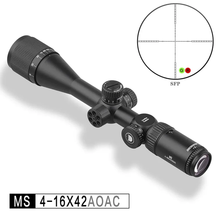 Luneta celownicza Discovery Optics MS 4-16x42 SFP-MOA + montaż