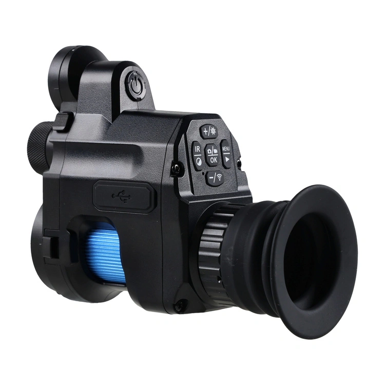 Zestaw nasadka noktowizyjna PARD NV-007V2 Pro + iluminator PARD IR1 850 nm + akumulator PARD 18650 + karta SD 32 GB