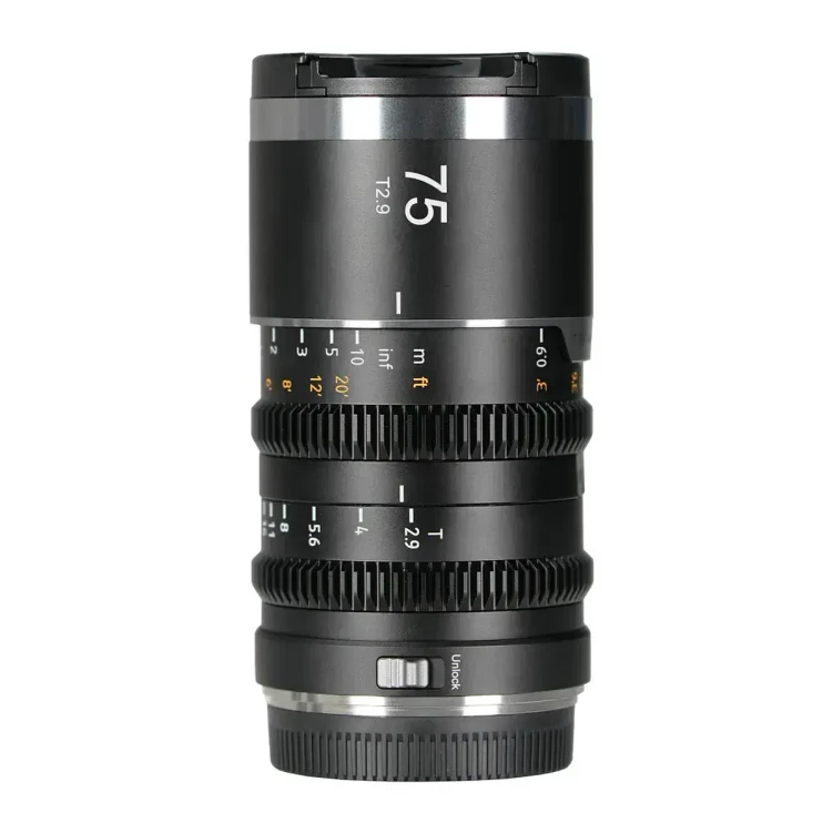 Obiektyw Sirui Saturn V2 75 mm T2.9 1.6x Sony E