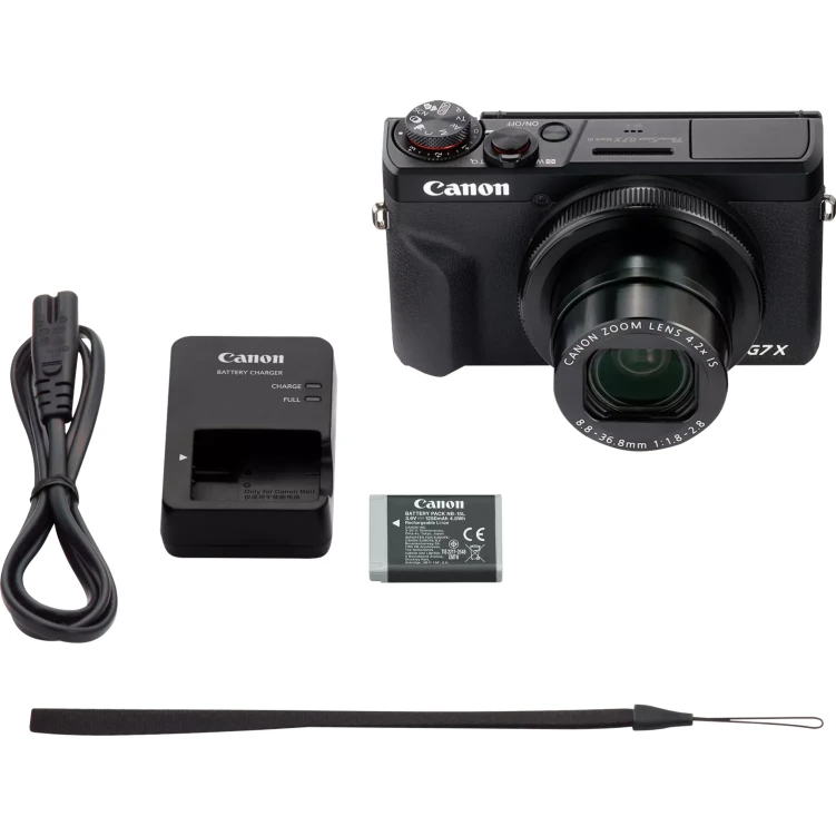 Aparat Canon PowerShot G7 X Mark III czarny
