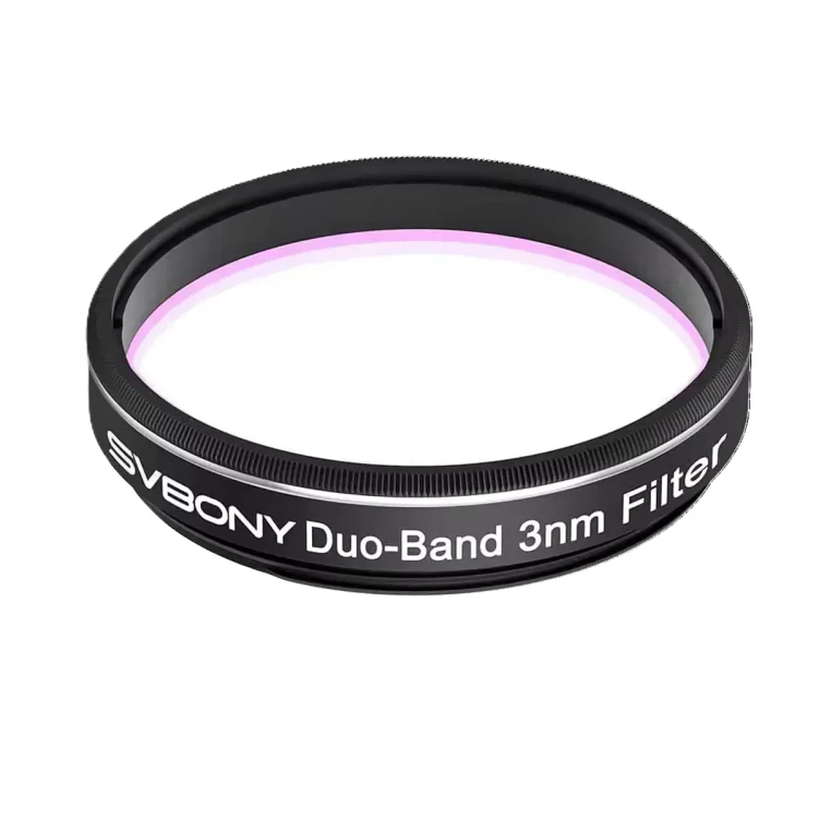 Filtr SVBONY SV220 H-Alpha i OIII Dual Narrowband 3 nm 1,25 cala