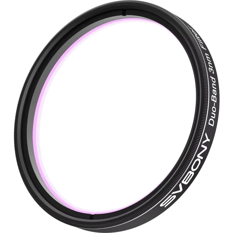 Filtr SVBONY SV220 H-Alpha i OIII Dual Narrowband 3 nm 2 cale