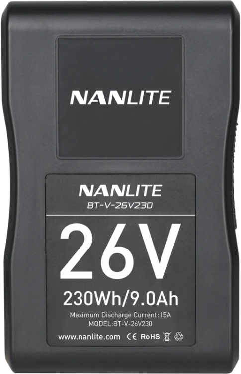 Akumulator Nanlite V-Mount 26 V 230 Wh