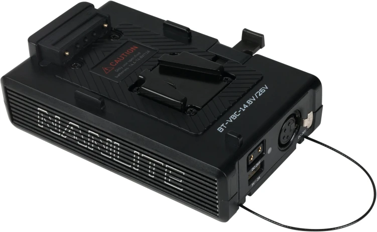 Adapter do akumulatorów Nanlite V-Mount 14,8/26 V