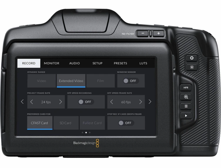 Kamera Blackmagic Pocket Cinema Camera 6K Pro