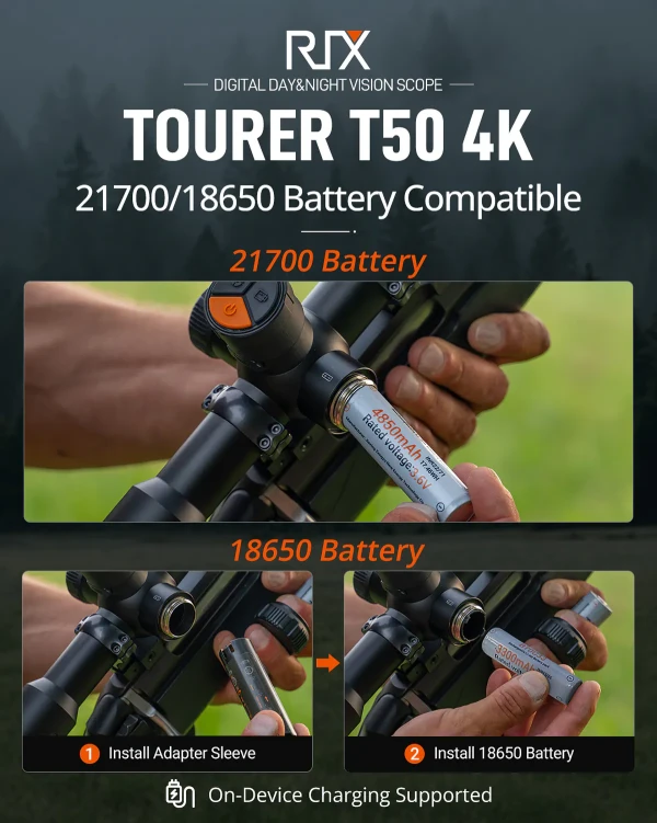 Celownik noktowizyjny RIX TOURER T50 4K LRF