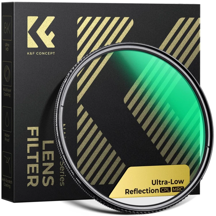 Filtr polaryzacyjny CPL K&F Concept Nano-X ULR MRC 72 mm (KF01.2479)