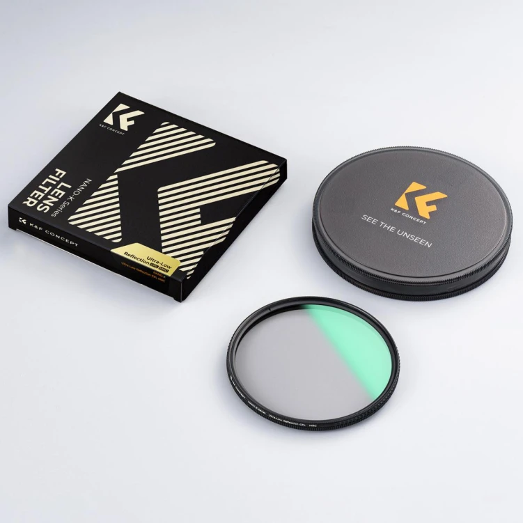 Filtr polaryzacyjny CPL K&F Concept Nano-X ULR MRC 62 mm (KF01.2477)
