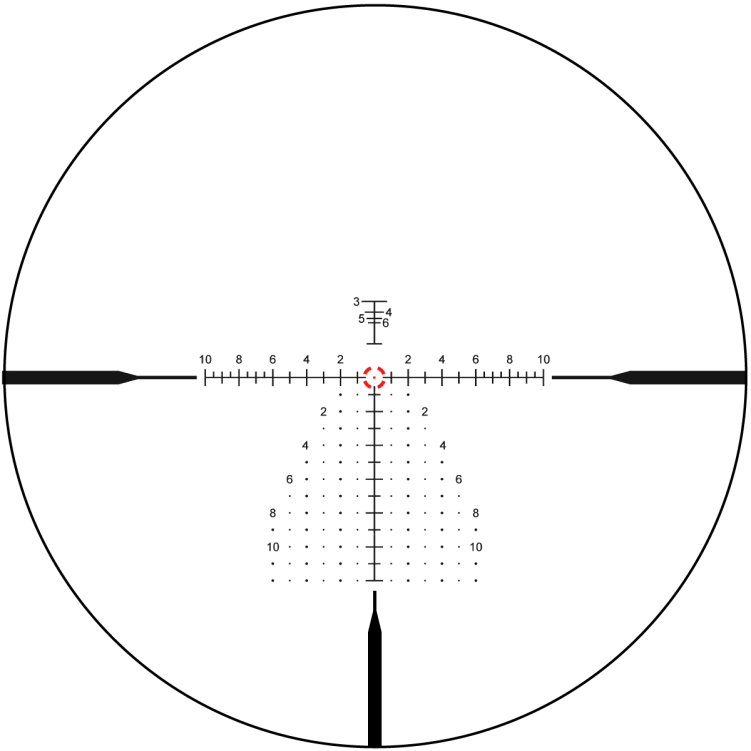Siatka celownicza Vector Optics Continental X6 2-12X44 RAR SCFF-69