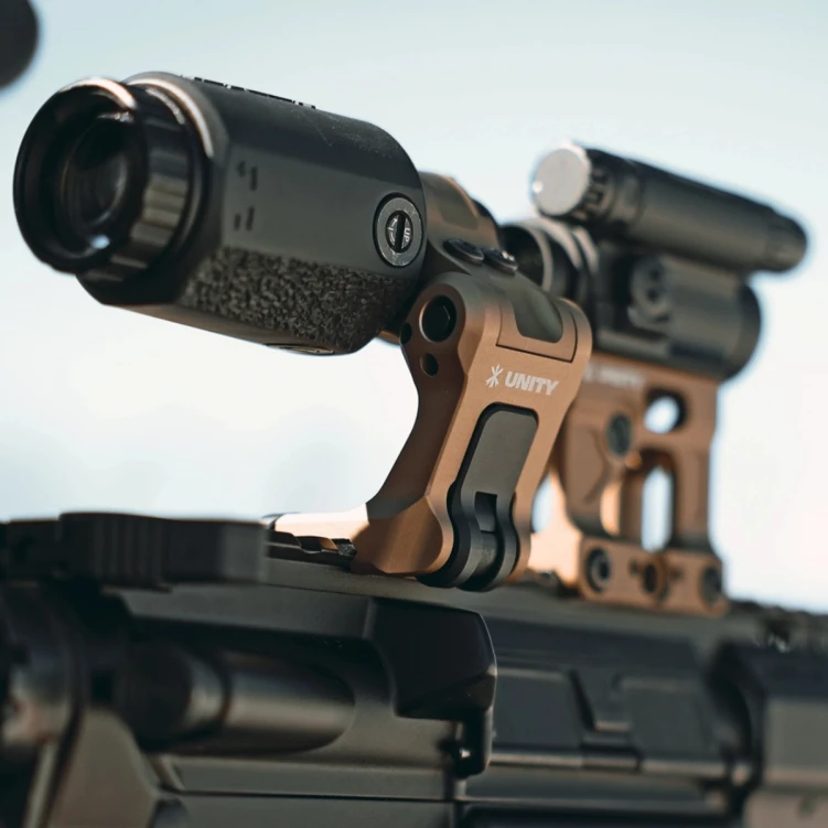 Montaż Powiększalnika 30 mm UNITY Tactical FAST FTC TAN