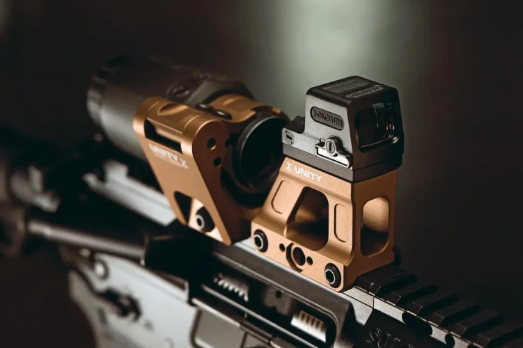 Montaż UNITY Tactical Fast MRDS TAN