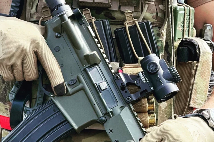 Montaż UNITY Tactical FAST MRO Mount CZARNY