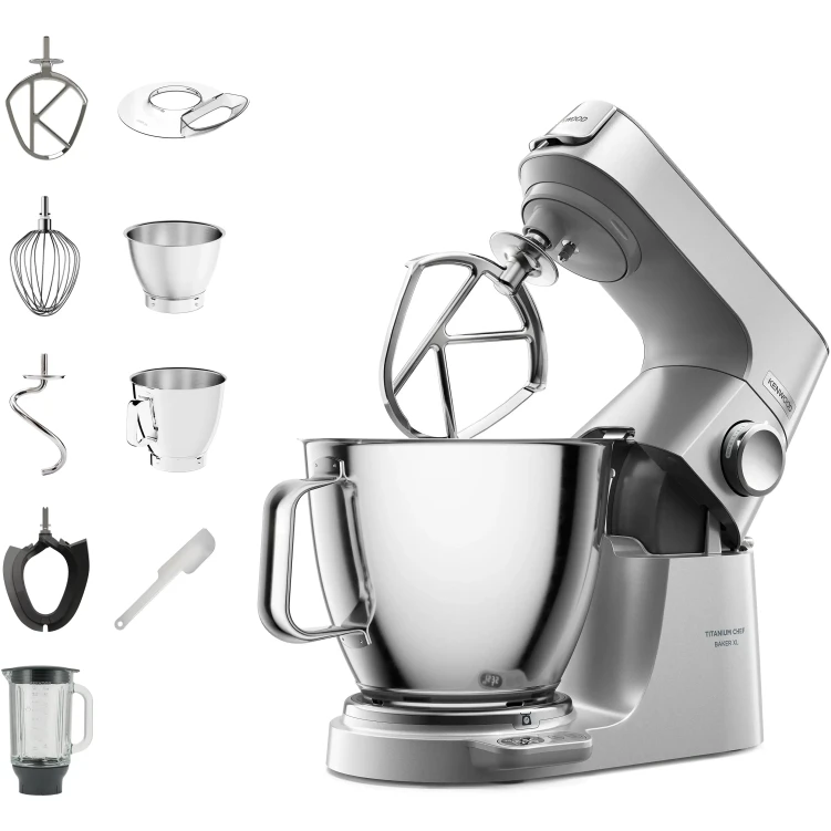 Robot planetarny Kenwood Titanium Chef Baker XL KVL85.124SI srebrny