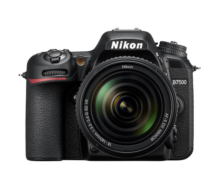Nikon D7500 + AF-S DX NIKKOR 18-140 VR + Mikrofon Rode Videomic GO