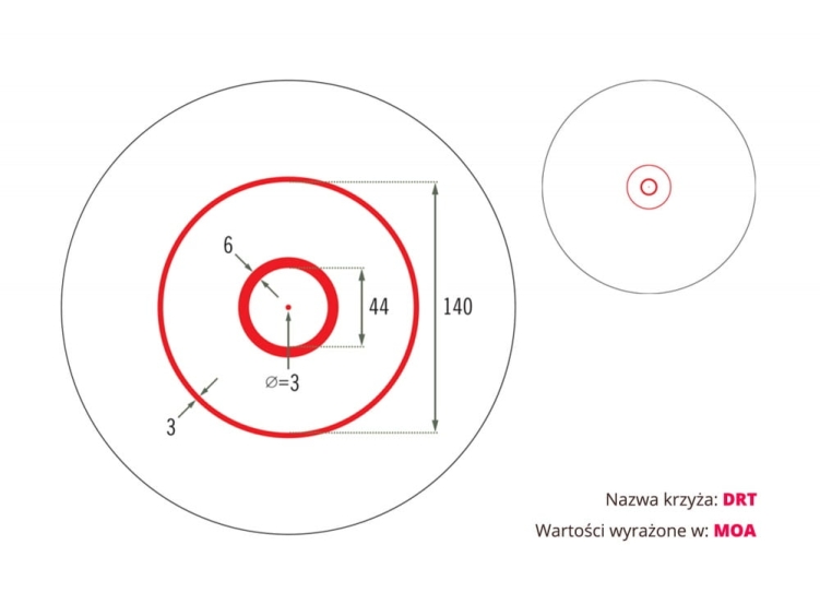 Kolimator Vortex Spitfire AR 1x Prism Scope