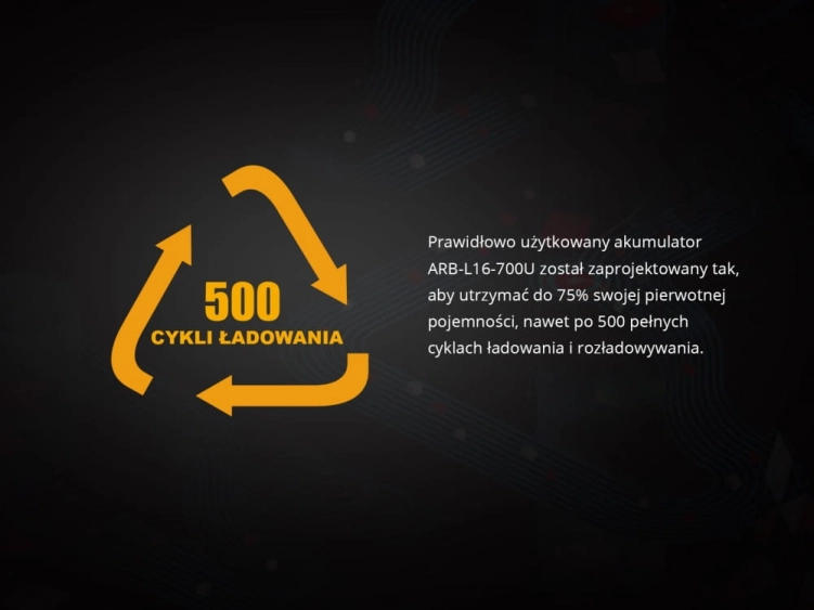 Akumulator Fenix USB ARB-L14U 