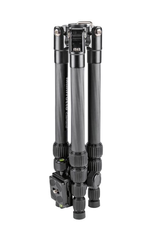 Manfrotto Element Statyw Traveller Small Carbon MKELES5CF-BH z głowicą kulową + pokrowiec czarny