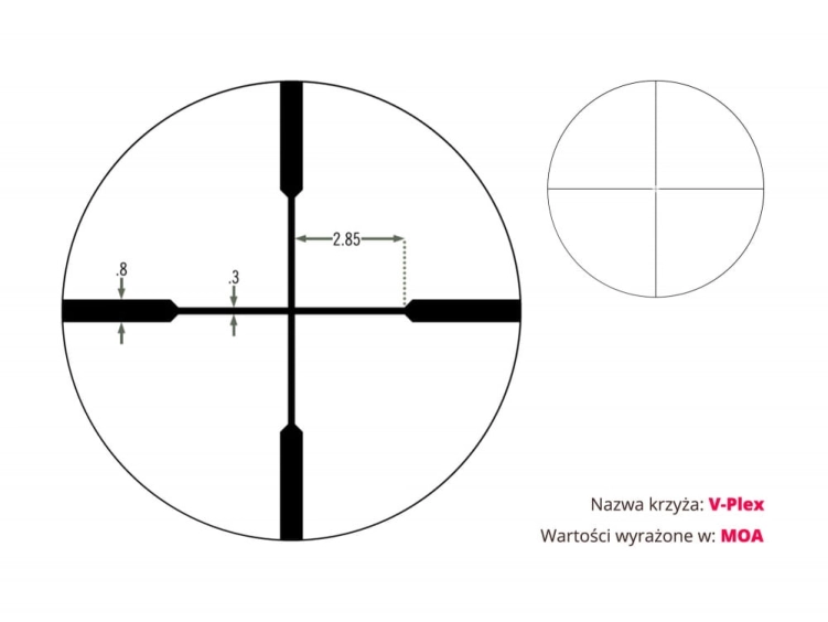 VortexCrossfire II 4-12x44 1''