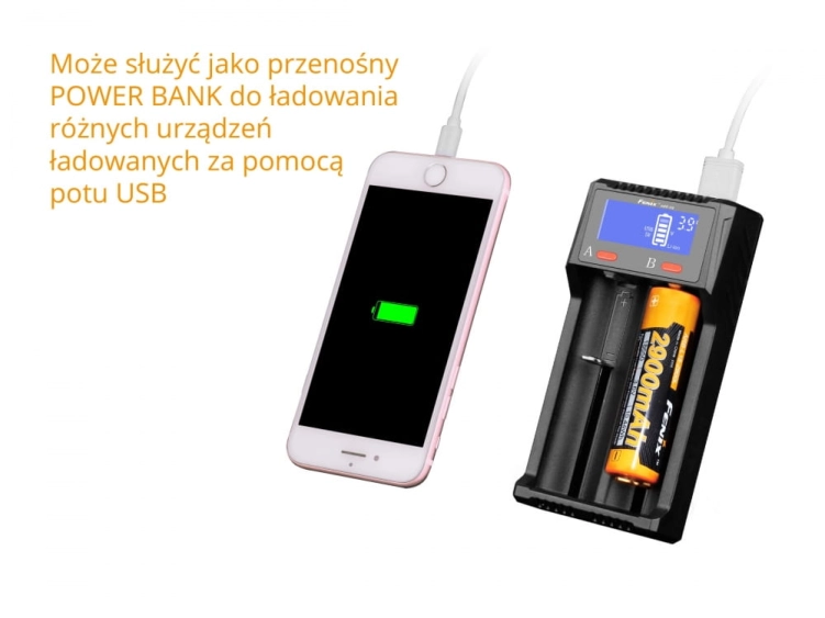 Fenix ARE-D2 Ładowarka USB