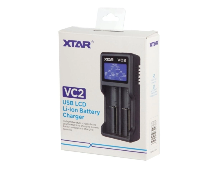 Xtar VC2 Li-Ion 3.7V Ładowarka 2-kanałowa