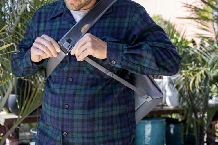 PEAK DESIGN Torba Everyday Messenger 13L BEDM-13-AS-2 Popielata