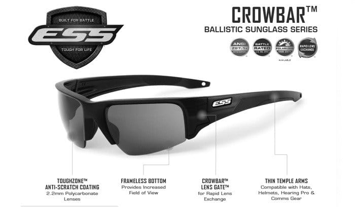 ESS - Crowbar Silver Logo Kit
