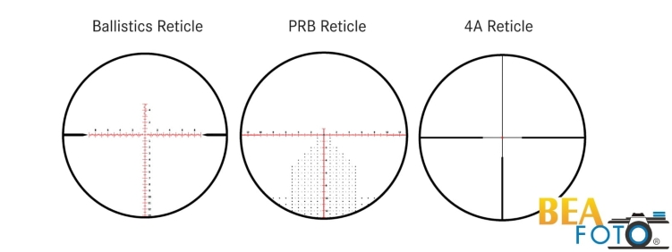 Leica PRS 3 rodzaje krzyży