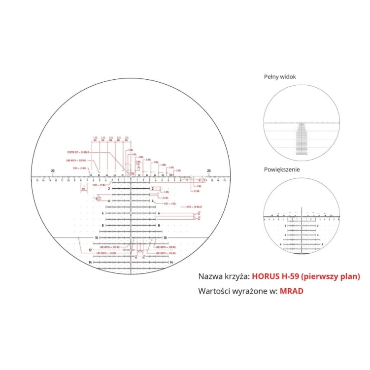 Vortex Razor II HD 4.5-27x56 34mm FFP H59 MRAD
