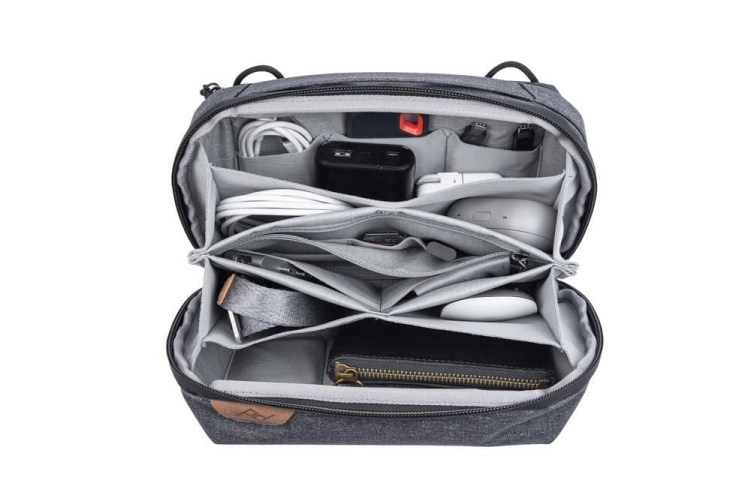 Wkład Peak Design TECH POUCH CHARCOAL - Grafitowy