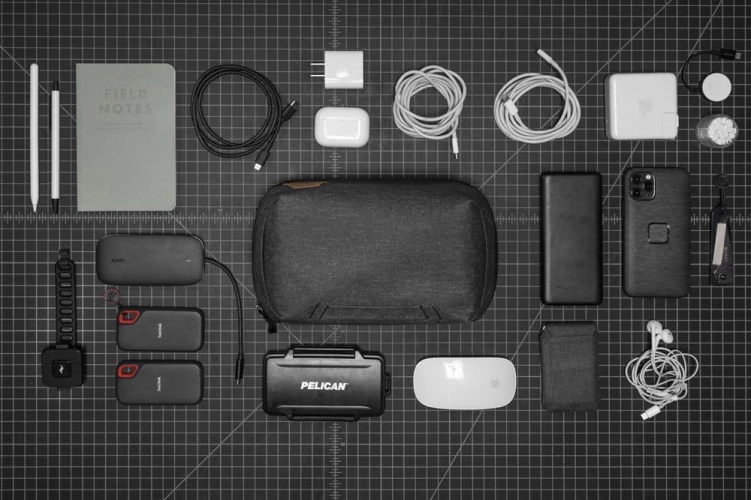 Wkład Peak Design TECH POUCH CHARCOAL - Grafitowy