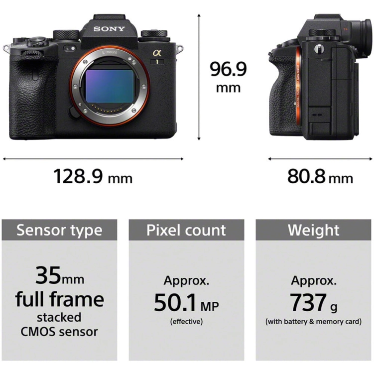 Aparat bezlusterkowy Sony A1
