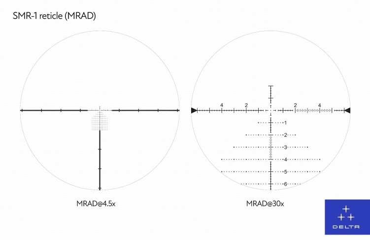 Luneta celownicza Delta Javelin 4.5-30x56 FFP SMR-1