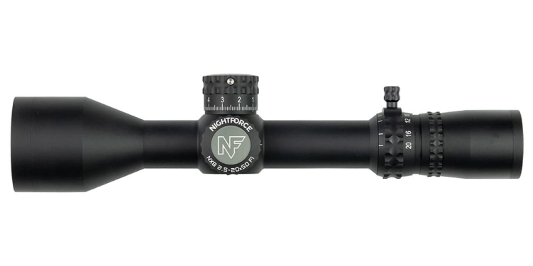 Luneta celownicza Nightforce NX8 2.5-20x50 F1 MIL-C