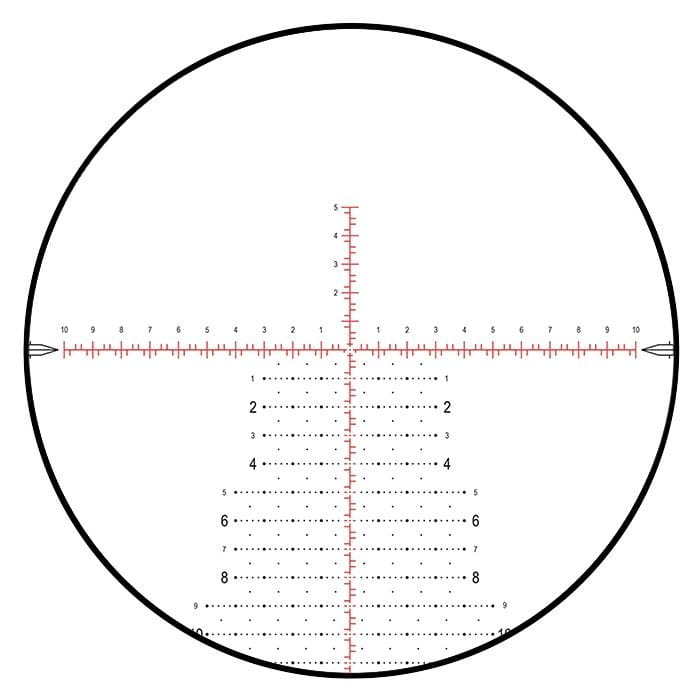 Luneta celownicza Nightforce NX8 4-32x50 F1 Mil-XT
