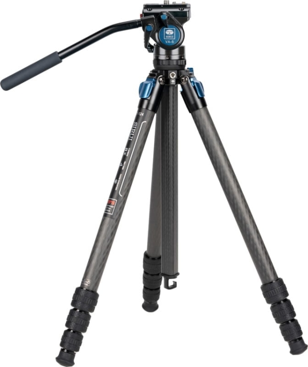 Statyw fotograficzny Sirui ST-124 + VA-5 włókno węglowe