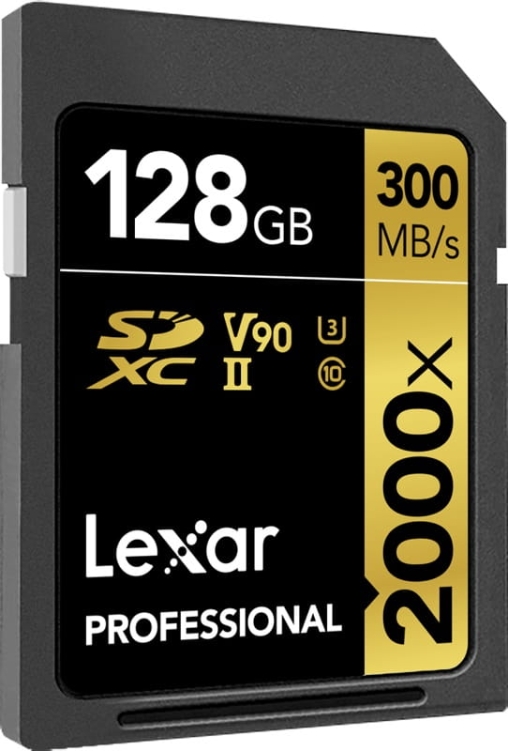 Karta pamięci Lexar Pro 2000X SDHCSDXC UHS-II U3(V90) R300W260 128GB