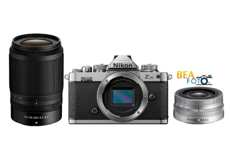 Aparat Nikon Z fc + Z 16-50 mm + Z 50-250 mm