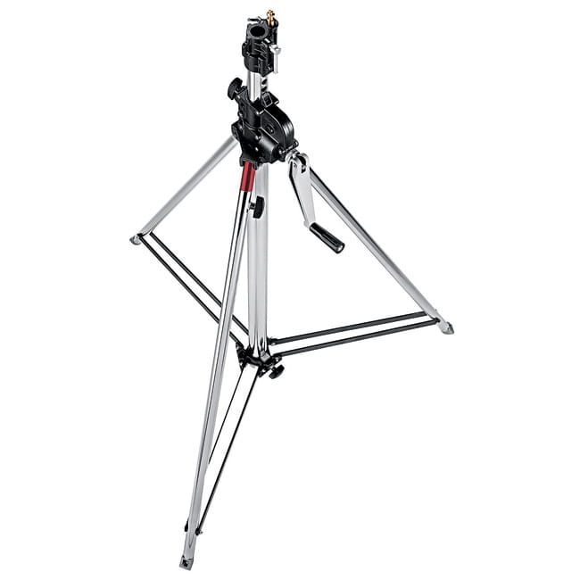 Statyw oświetleniowy Manfrotto Avenger WIND UP 2 sekc. chromowany