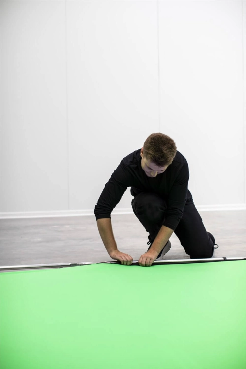 Tło panoramiczne Manfrotto Chroma Key FX 4x3m Tło bez ramy - Zielone