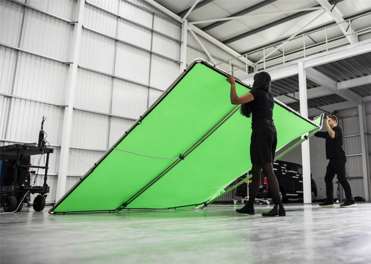 Tło panoramiczne Manfrotto Chroma Key FX 4x3m Tło bez ramy - Zielone