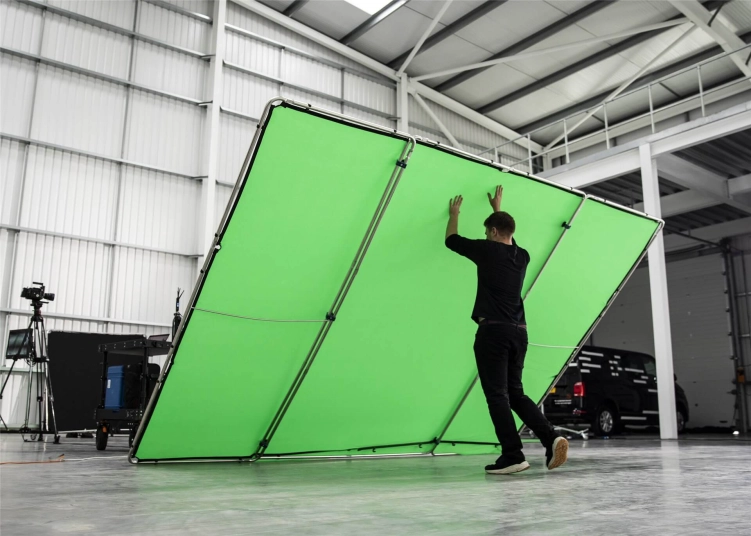 Tło panoramiczne Manfrotto Chroma Key FX 4x3m Tło bez ramy - Zielone