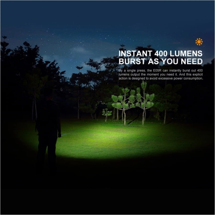 Latarka kieszonkowa Fenix E05R