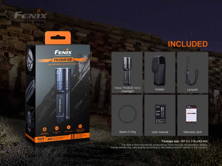 Latarka Fenix TK35 UE V2.0