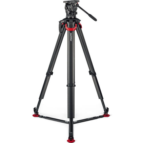 Statyw Sachtler System aktiv10T & flowtech 100 (Ground Spreader)