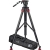 Statyw Sachtler System aktiv12T & flowtech 100 (Mid-Level Spreader)