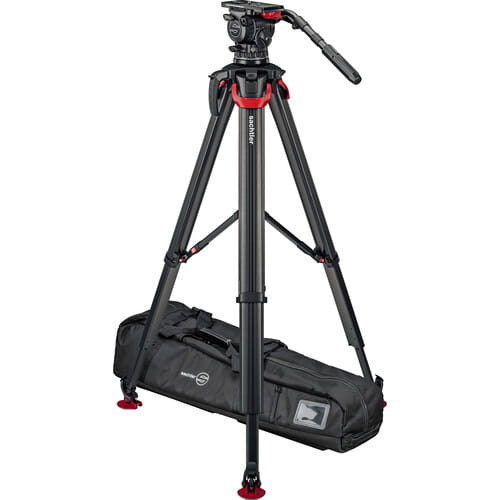 Statyw Sachtler System aktiv14T & flowtech 100 (Mid-Level Spreader)
