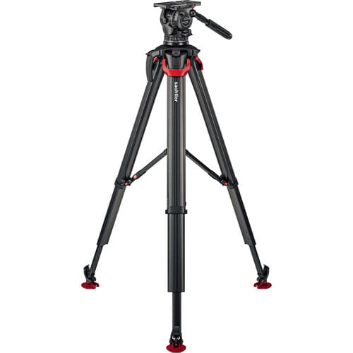 Statyw Sachtler System aktiv14T & flowtech 100 (Mid-Level Spreader)